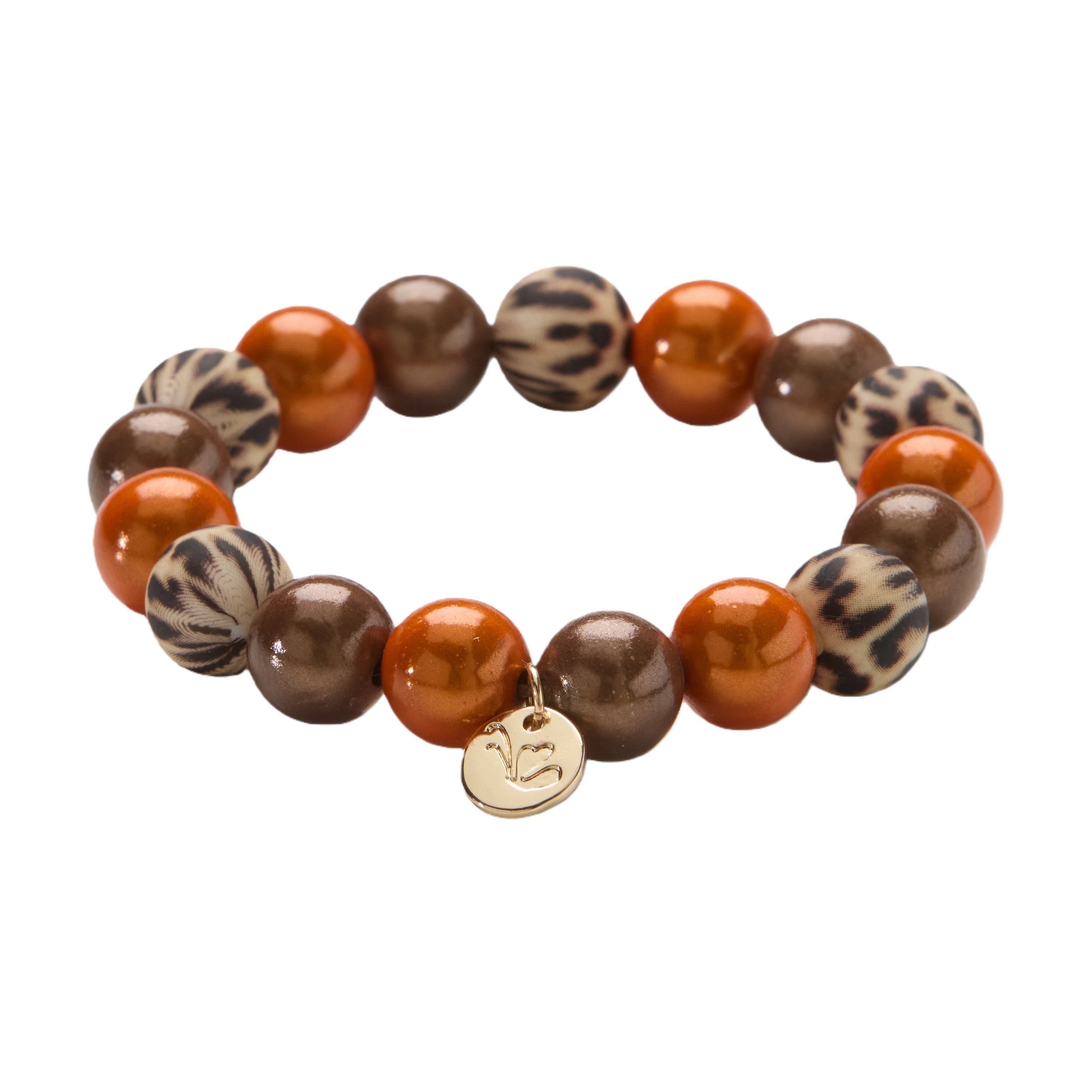 Perlenarmband Leo Sunset