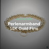 Perlenarmband 14K Gold Fine – Clean Showcase
