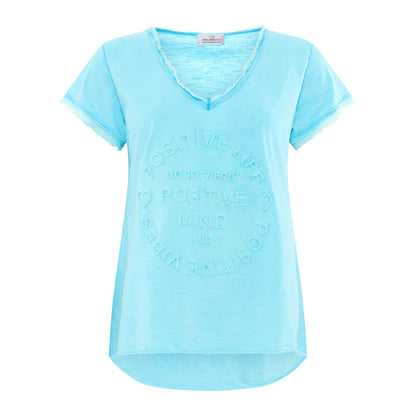 Shirt "Tail" Türkis