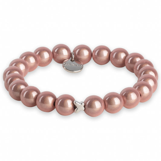 Perlenarmband Sparkling Rose