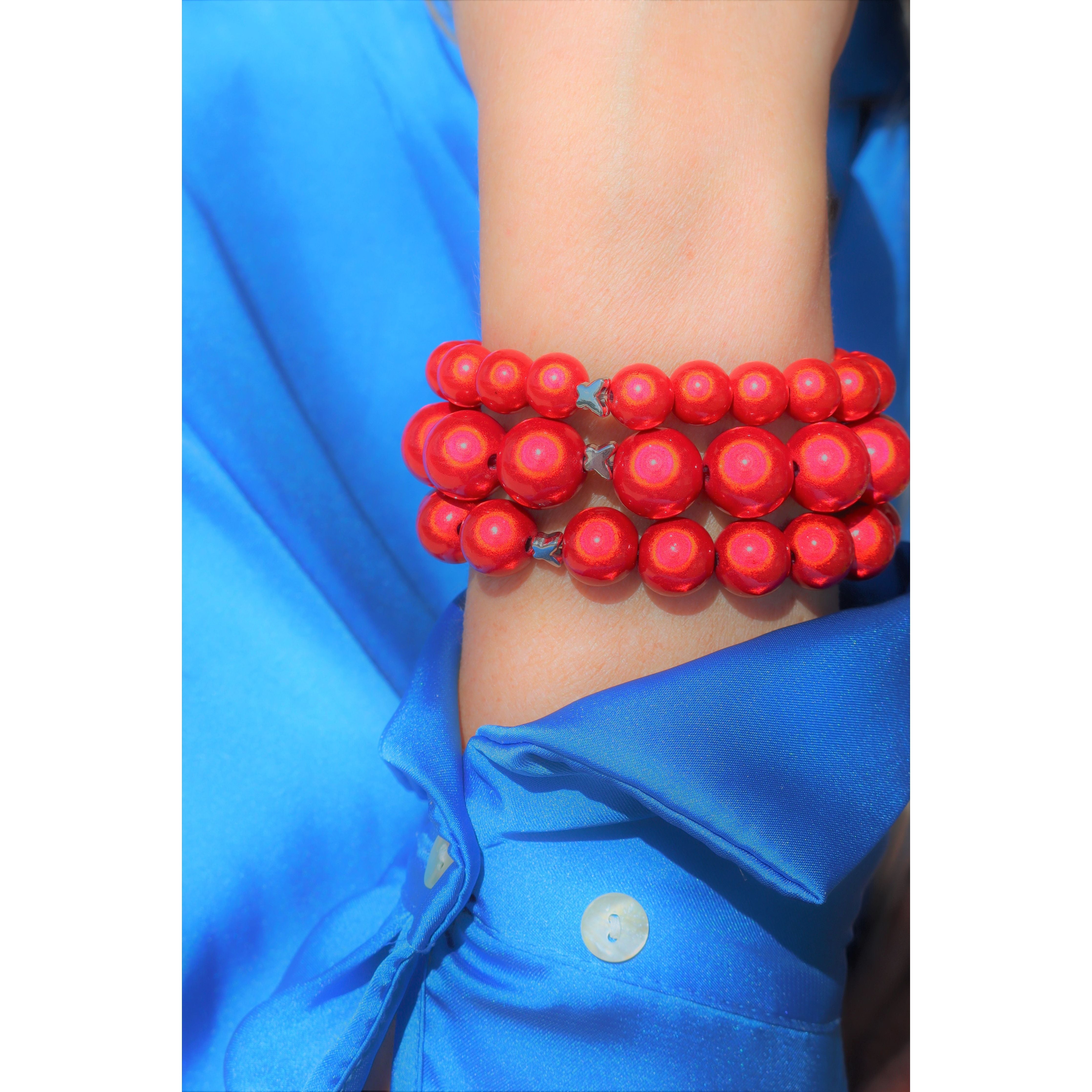 Perlenarmband Sweet Cherry