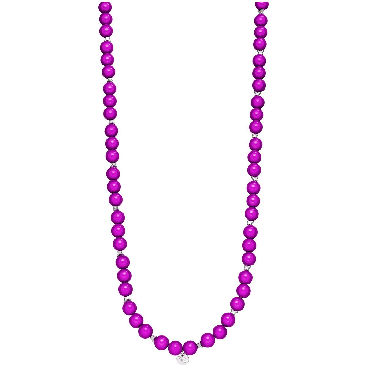 Perlenkette Wild Lila – Lang